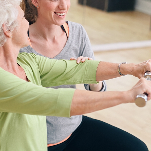 Preparing for surgery with a CORPEO physiotherapist