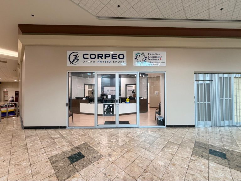CORPEO clinic, our entrance inside the mall